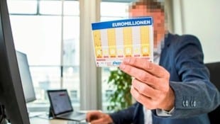Der Hochgewinnbetreuer der Österreichischen Lotterien, darf seine Identität aus ...