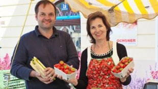 Unterhaltsamer Besuch am Frischemarkt Groß-Enzersdorf