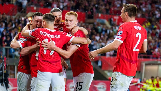 Ein ordentlicher Start in die WM-Qualifikation darf auch einmal ordentlich bejubelt werden …